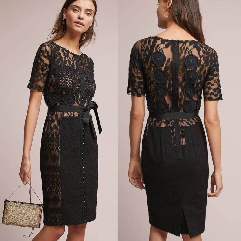 NWT Anthropologie Byron Lars Carissima Sheath Dress